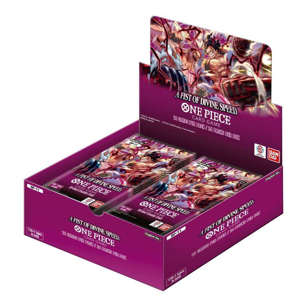 One Piece Card Game A Fist Of Divine Speed Booster Box OP-11