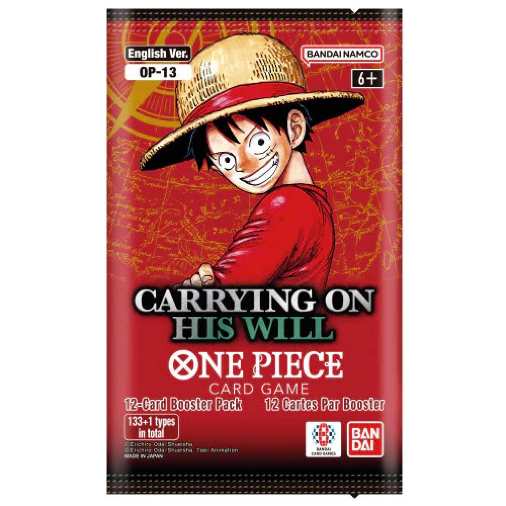 One Piece Card Game Carrying on His Will Booster Pack OP-13 - 07/11/2025