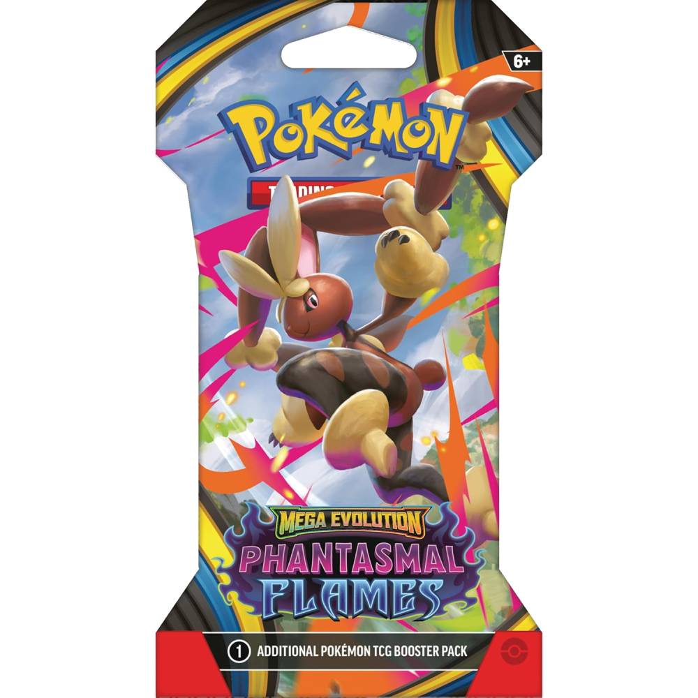 Pokemon Phantasmal Flames Sleeved Booster Pack - Assorted