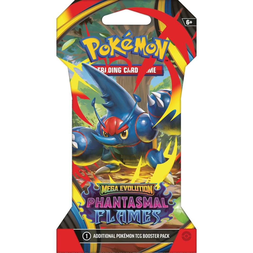 Pokemon Phantasmal Flames Sleeved Booster Pack - Assorted