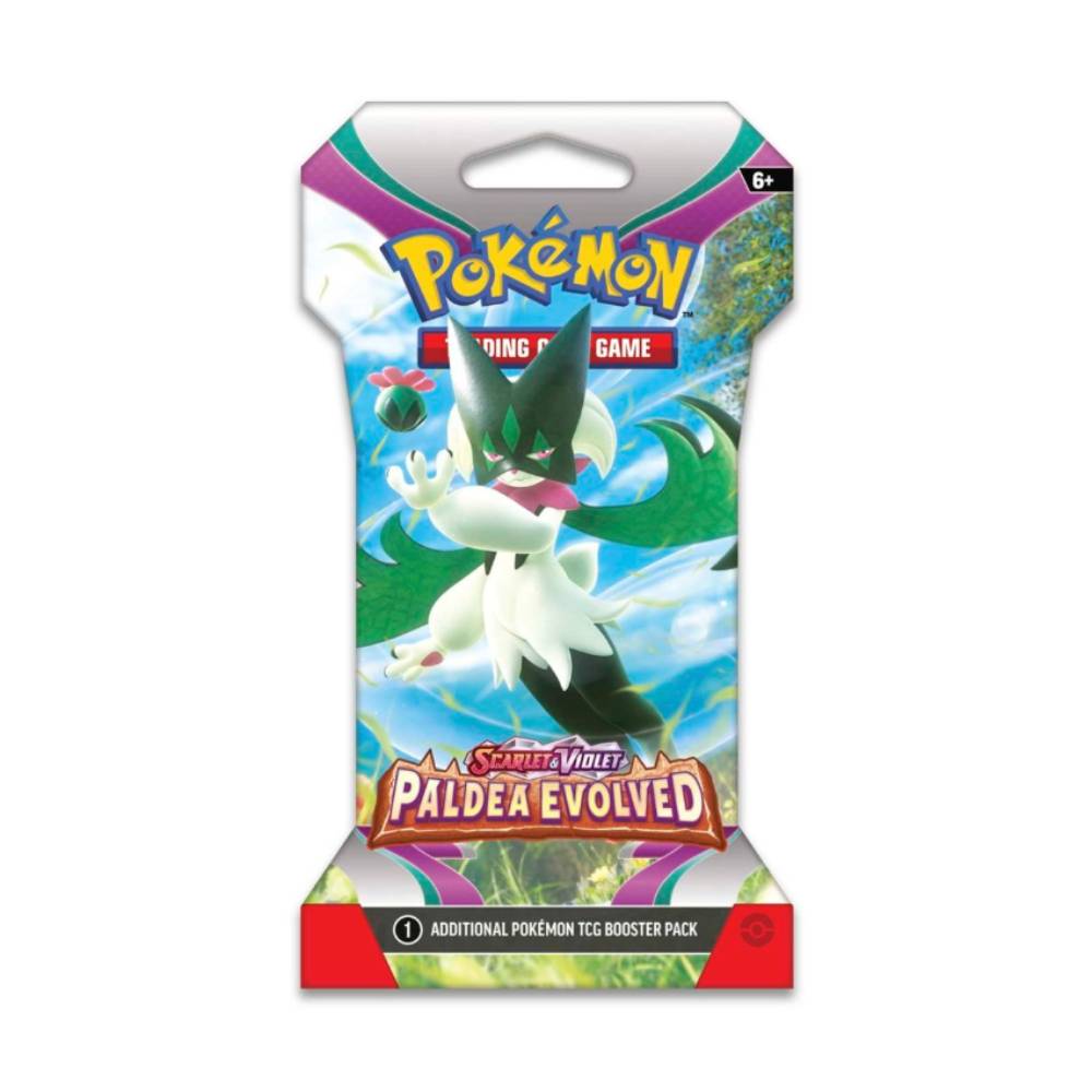 Pokemon Paldea Evolved Sleeved Booster Pack (Assorted)