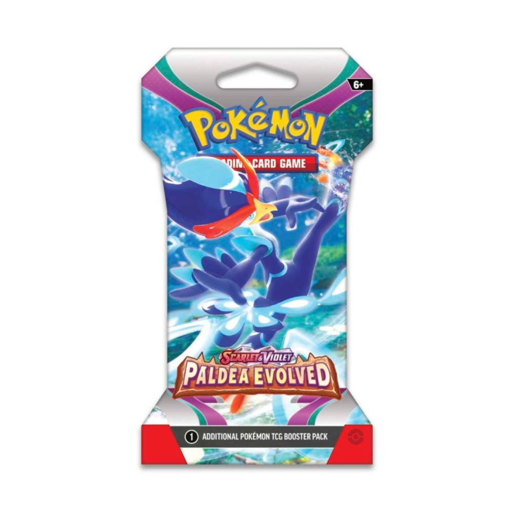 Pokemon Paldea Evolved Sleeved Booster Pack (Assorted)