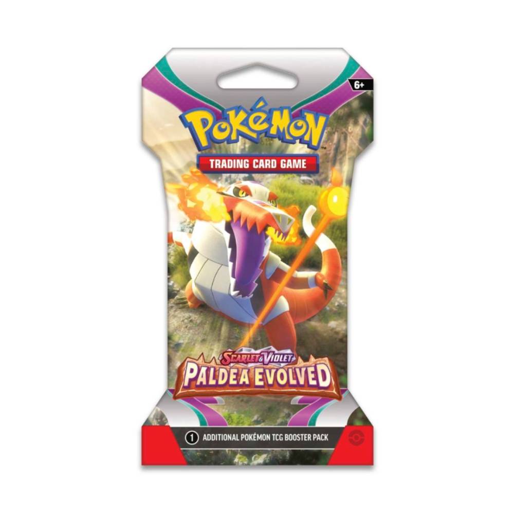 Pokemon Paldea Evolved Sleeved Booster Pack (Assorted)