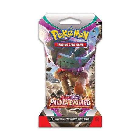 Pokemon Paldea Evolved Sleeved Booster Pack (Assorted)