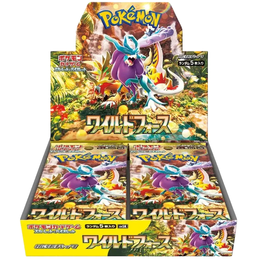Pokemon Wild Force Booster Box SV5K Japanese
