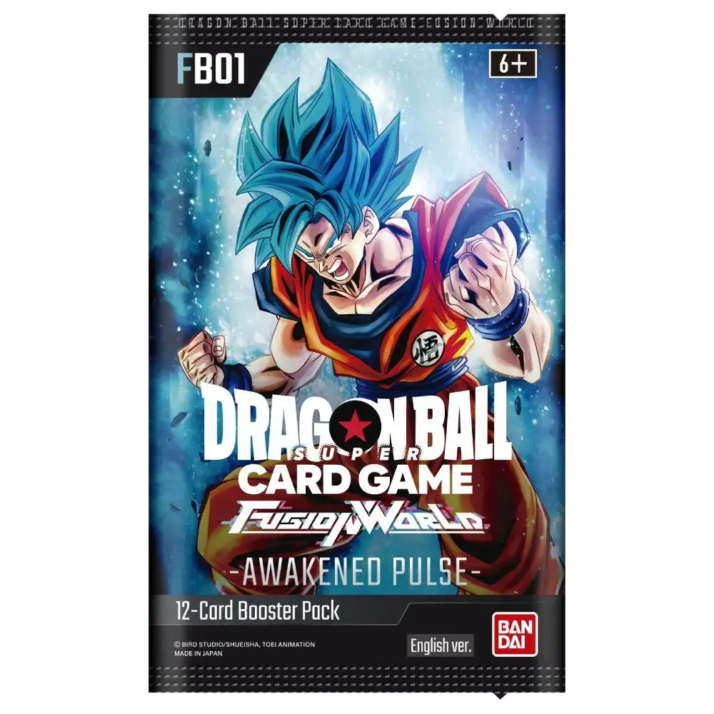 Dragon Ball Super Fusion World Awakened Pulse FB01 Booster Pack