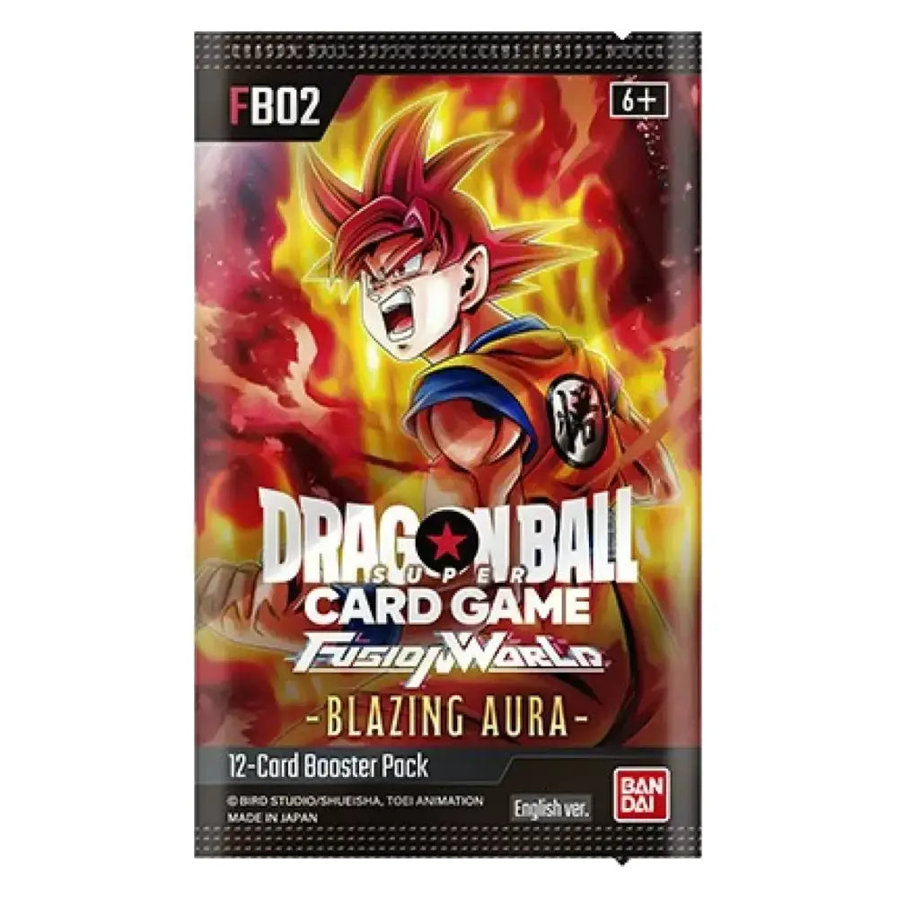 Dragon Ball Super Fusion World Blazing Aura FB02 Booster Pack