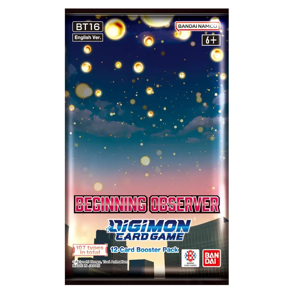 Digimon Card Game Beginning Observer BT16