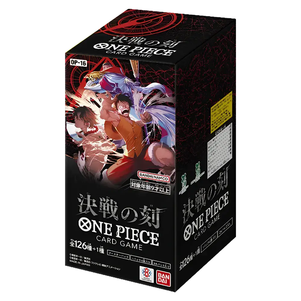 One Piece Card Game The Time of Battle Booster Box OP-16 Japanese [Incoming Stock – Expected Shipping 17 June]