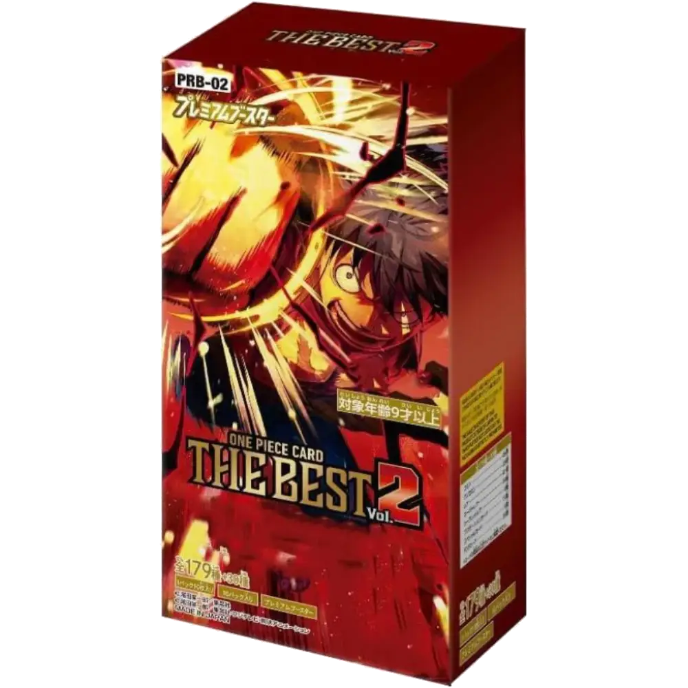 One Piece Card Game Premium Booster Box PRB-02 Japanese - Restock Preorder (Est. Ships 25 March)