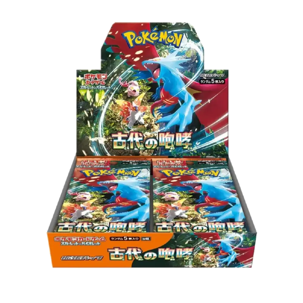Pokemon Ancient Roar Booster Box SV4K Japanese