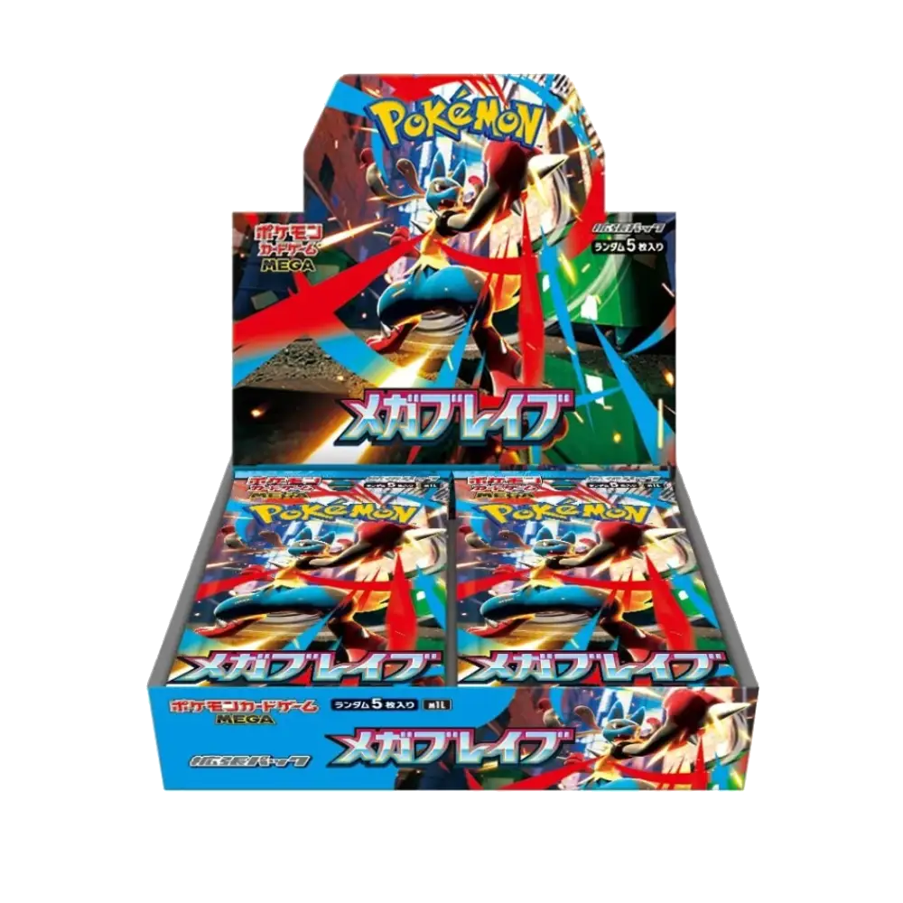 Pokemon Mega Brave Booster Box M1L Japanese