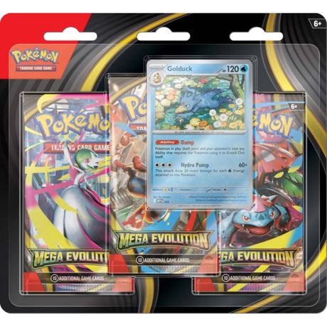 Pokemon Mega Evolutions 3 Pack Blister - Assorted