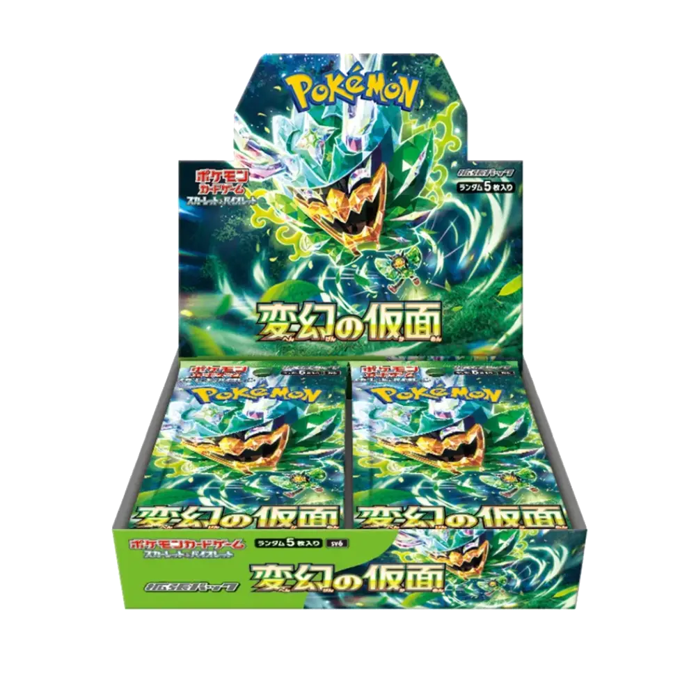Pokemon Mask of Change Booster Box SV6 Japanese [INCOMING STOCK – SHIPPING 22 OCT]