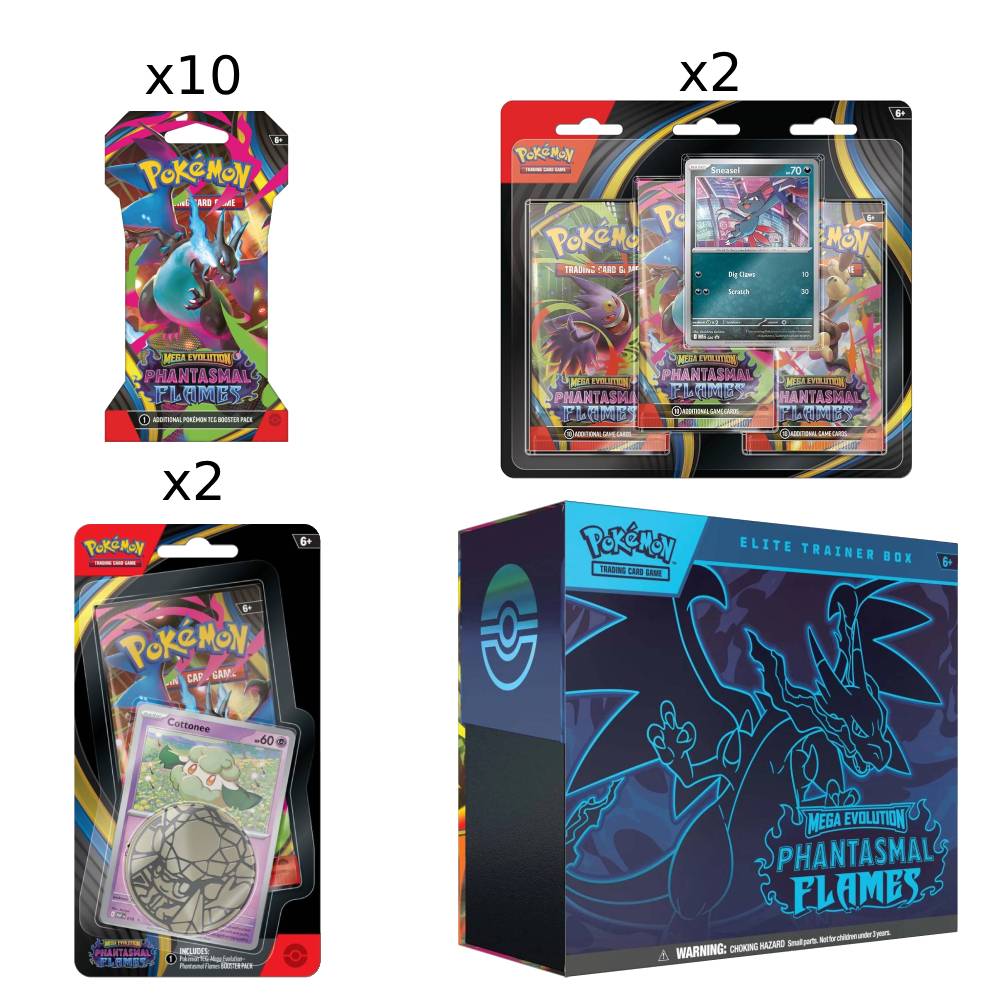 Pokemon Phantasmal Flames Bundle