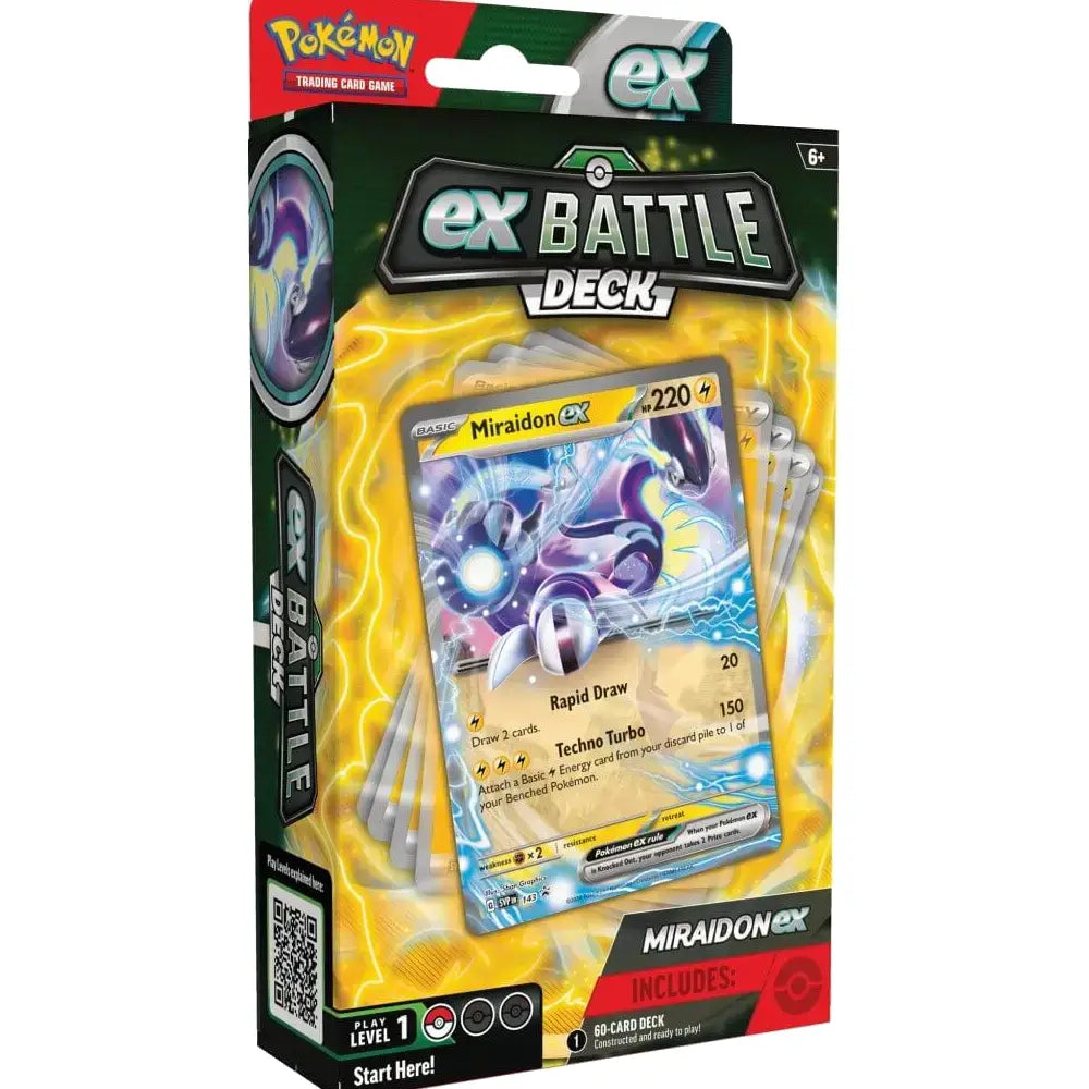Pokemon Miraidon ex Battle Deck